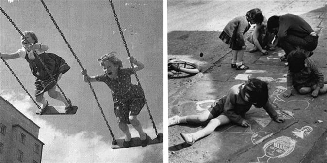 Dříve normální, dnes často nemyslitelné! Podívejte se na retro snímky, jak se bavily děti v minulosti | Zdroj: Zdroj: boredpanda.com
